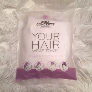 Daily concepts wrap hair towel